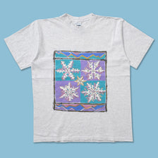 1991 Snowflake T-Shirt Large 