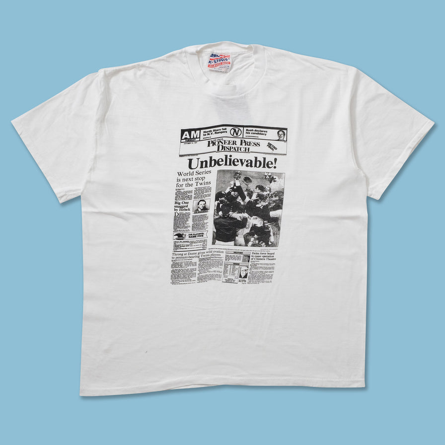 Vintage Minnesota Twins T-Shirt XLarge 