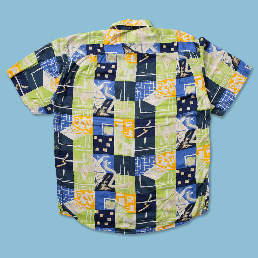 Vintage Pattern Shirt Large 