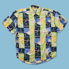 Vintage Pattern Shirt Large 