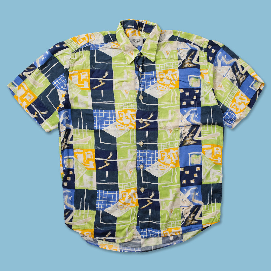 Vintage Pattern Shirt Large 