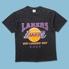 2002 Los Angeles Lakers T-Shirt Large 