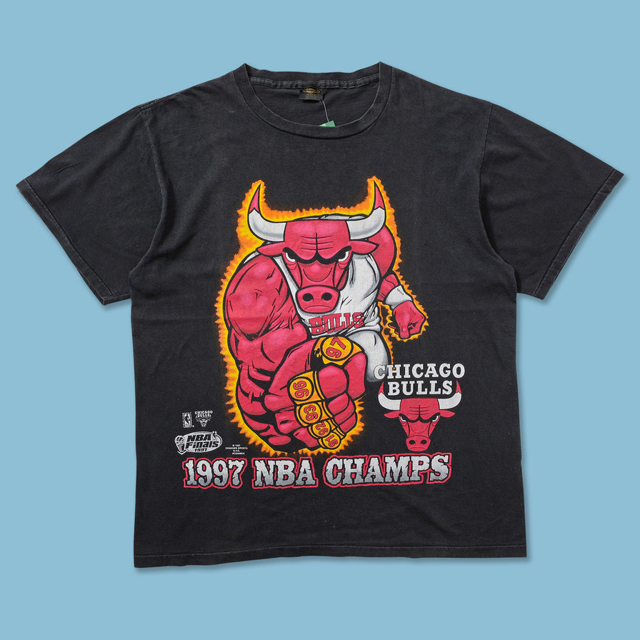 1997 Chicago Bulls Championship T-Shirt XLarge 