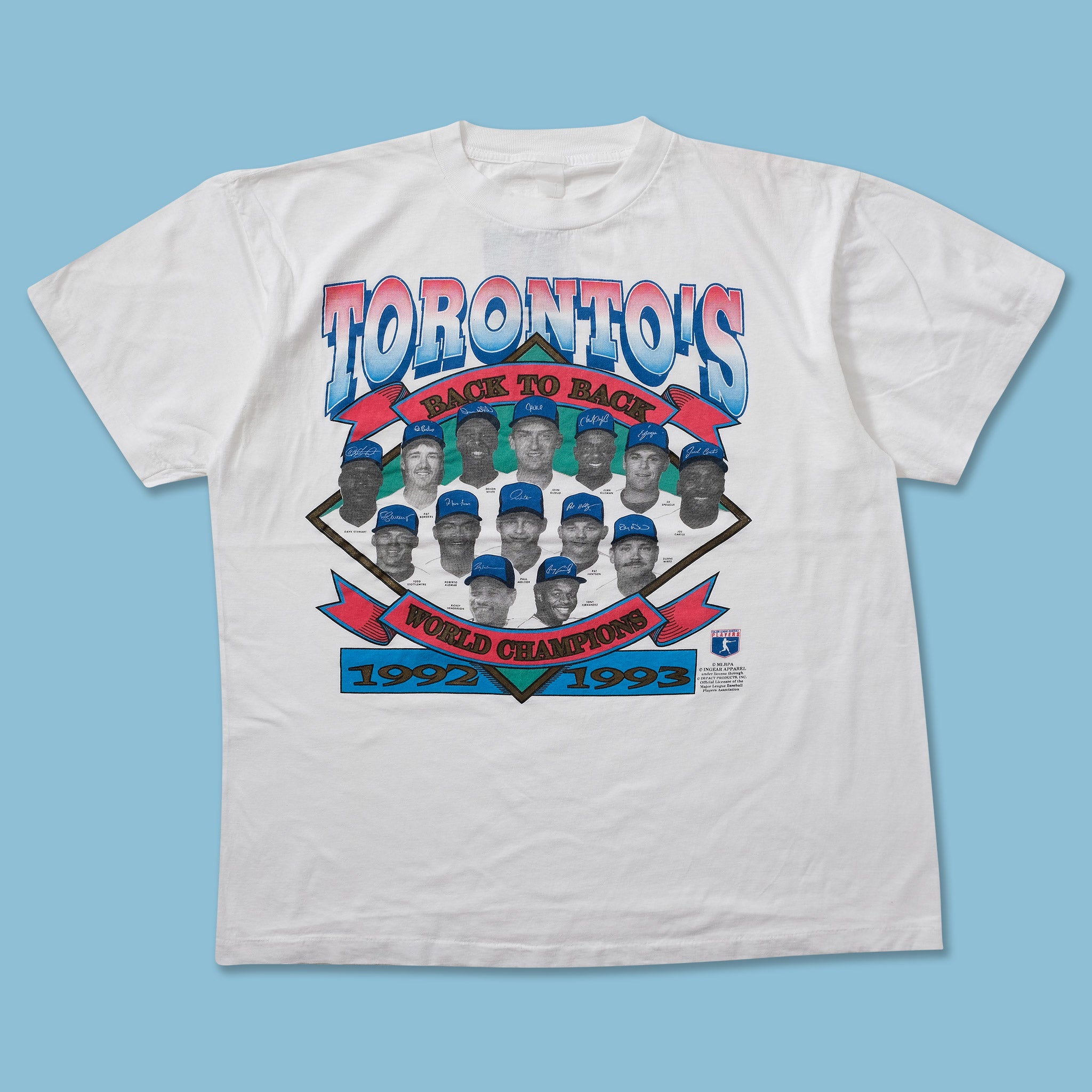 DEADSTOCK 1993 Toronto Blue Jays World Series Champions T-shirt