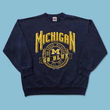 Vintage Nutmeg Michigan Wolverines Sweater Large 