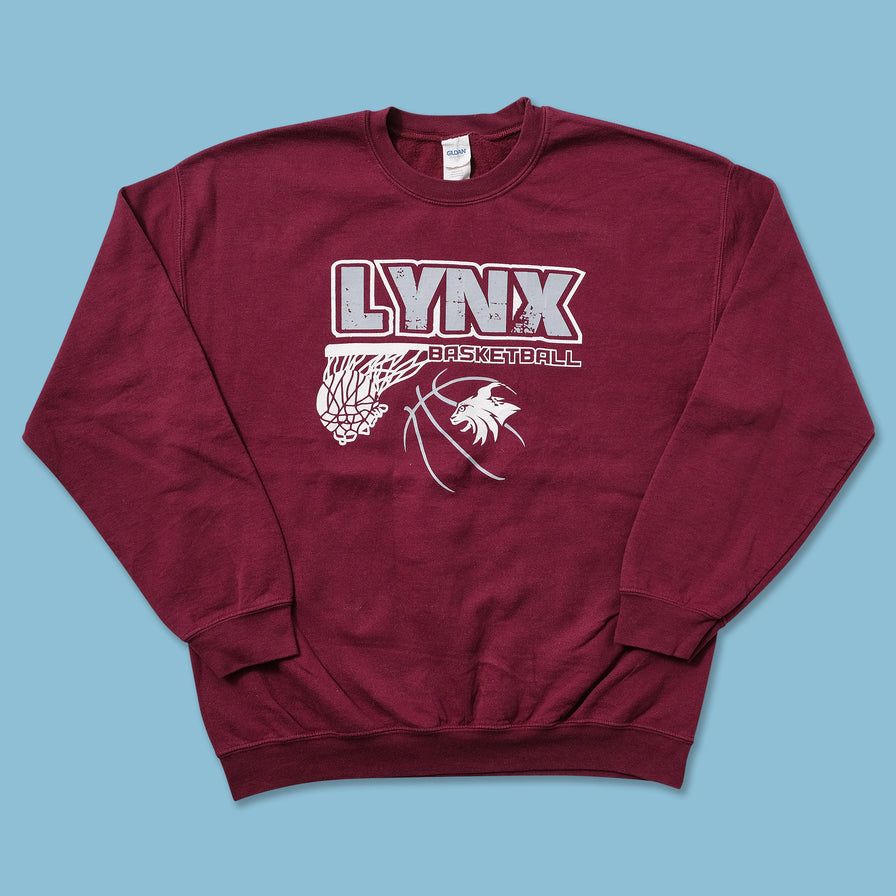 Vintage Lynx Basketball Sweater Medium 
