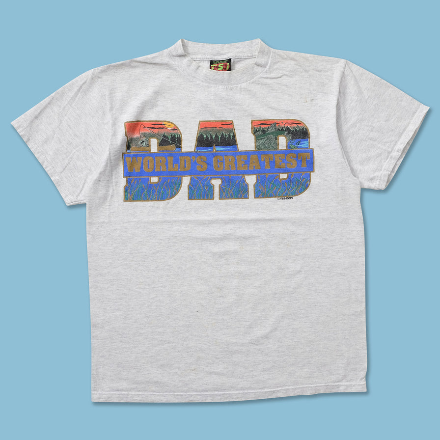 1994 World's Greatest Dad T-Shirt Medium 