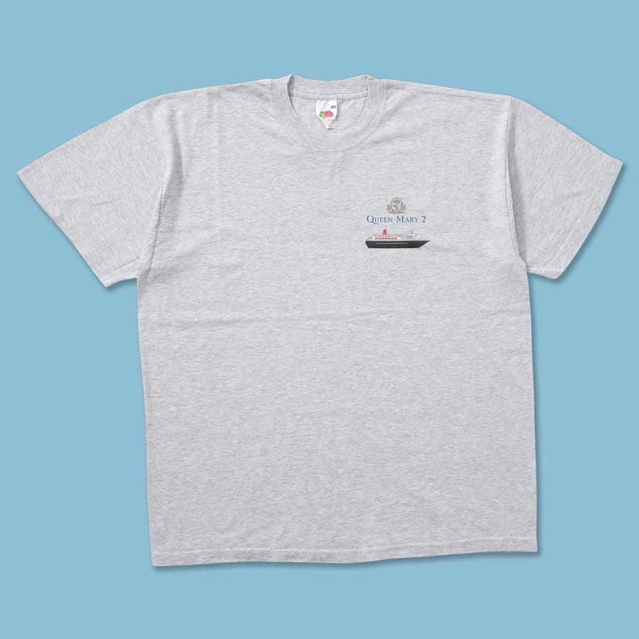Vintage Queen Mary 2 T-Shirt Medium 