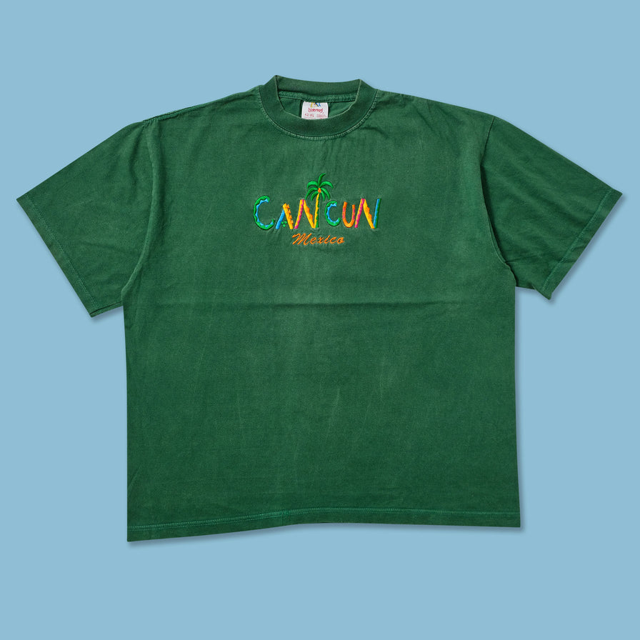 Vintage Cancun Mexico T-Shirt XLarge - Double Double Vintage