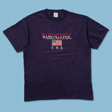 Vintage Washington T-Shirt Large - Double Double Vintage