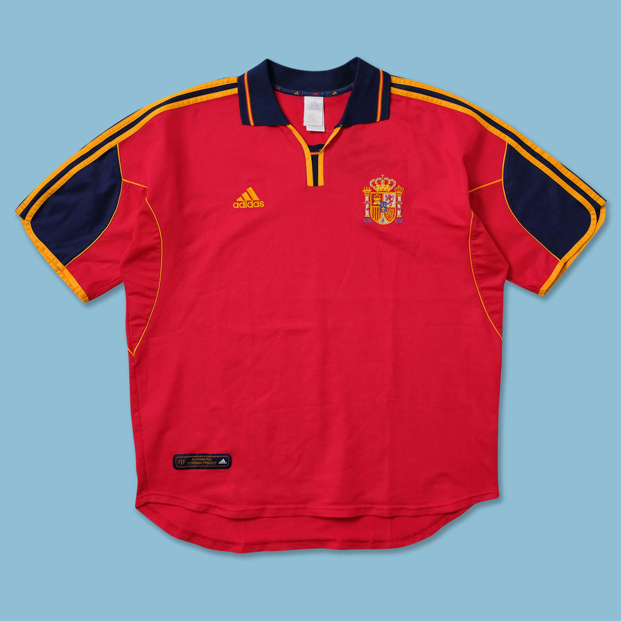 2000 adidas Spain Jersey XLarge - Double Double Vintage