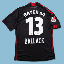 2010 adidas Bayer Leverkusen Ballack Jersey Large - Double Double Vintage
