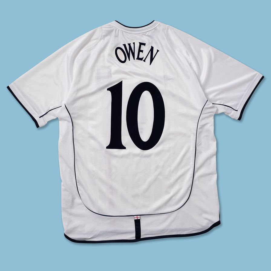 2001 Umbro England Owen Jersey XLarge - Double Double Vintage