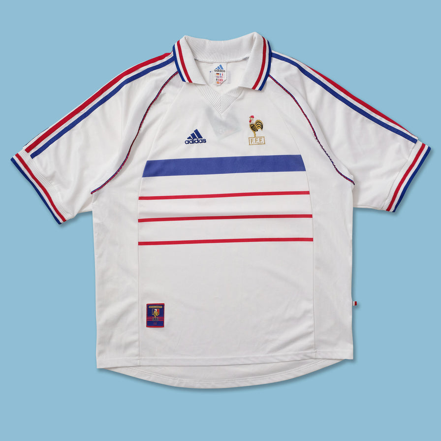 1998 adidas France Jersey XLarge - Double Double Vintage