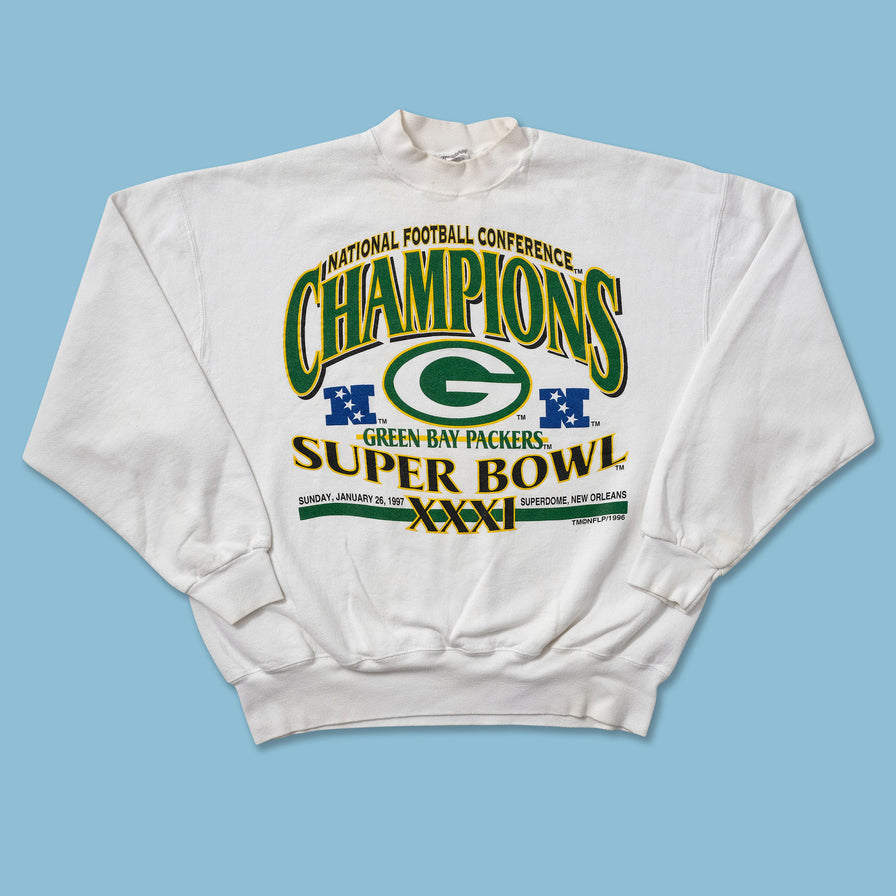 1997 Greenbay Packers Sweater Large - Double Double Vintage