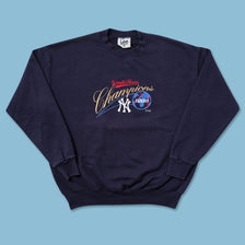 1998 New York Yankees Sweater Large - Double Double Vintage