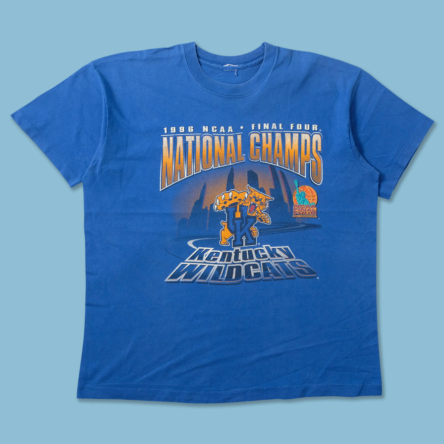 1996 Kentucky Wildcats T-Shirt XLarge - Double Double Vintage