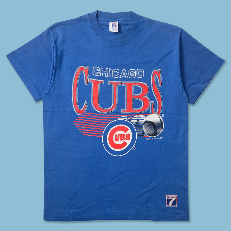 1991 Chicago Cubs T-Shirt Medium - Double Double Vintage