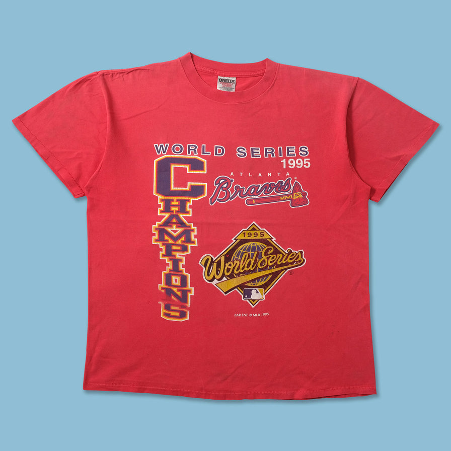 1995 Atlanta Braves T-Shirt XLarge - Double Double Vintage