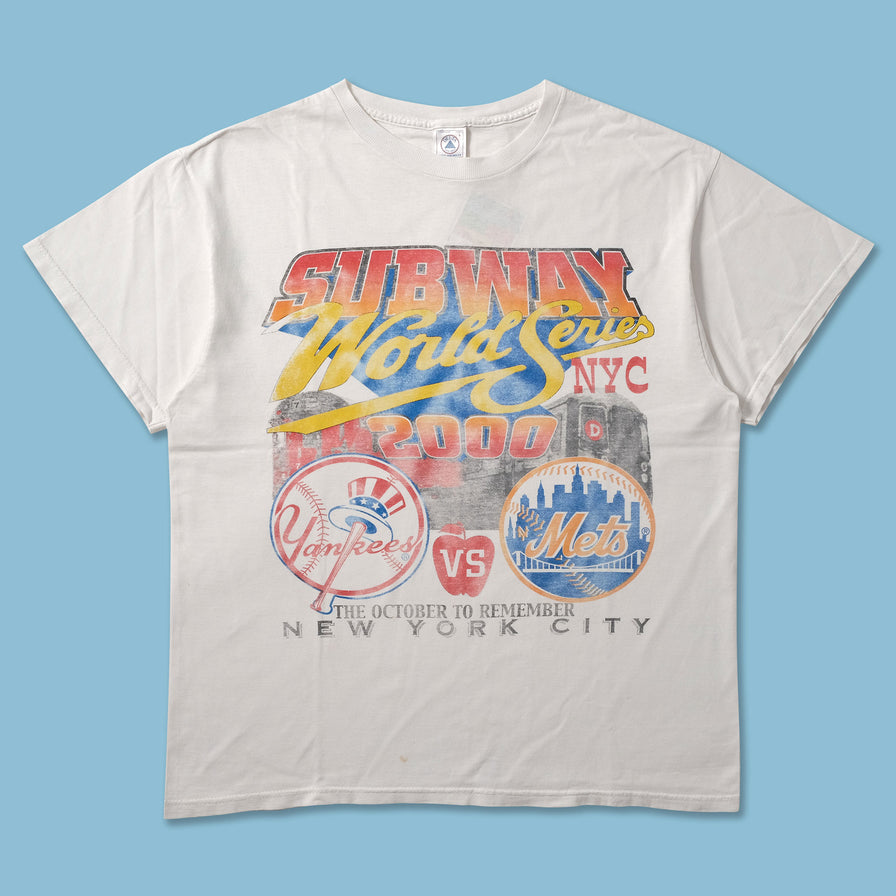 2000 MLB Subway Series T-Shirt Large - Double Double Vintage