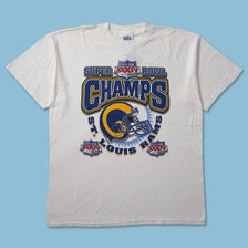 2000 St. Louis Rams Super Bowl T-Shirt XLarge - Double Double Vintage