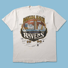 1996 Baltimore Ravens T-Shirt Large - Double Double Vintage