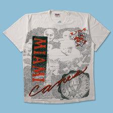 Vintage Miami Hurricanes T-Shirt Large - Double Double Vintage