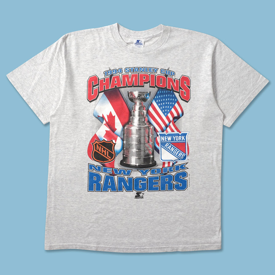 1994 Starter New York Rangers T-Shirt Large - Double Double Vintage