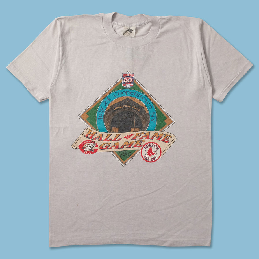 1989 MLB Hall Of Fame Game T-Shirt Small - Double Double Vintage
