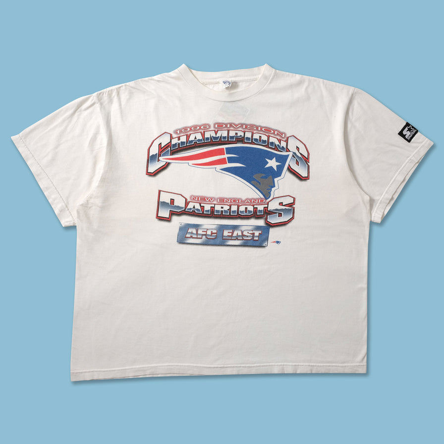 1996 Starter New England Patriots T-Shirt XLarge - Double Double Vintage