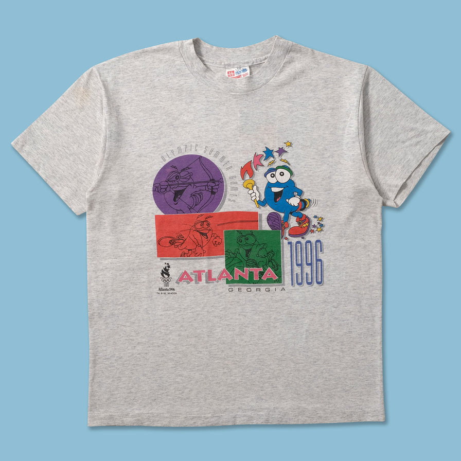 1996 Atlanta Olympic T-Shirt XSmall - Double Double Vintage