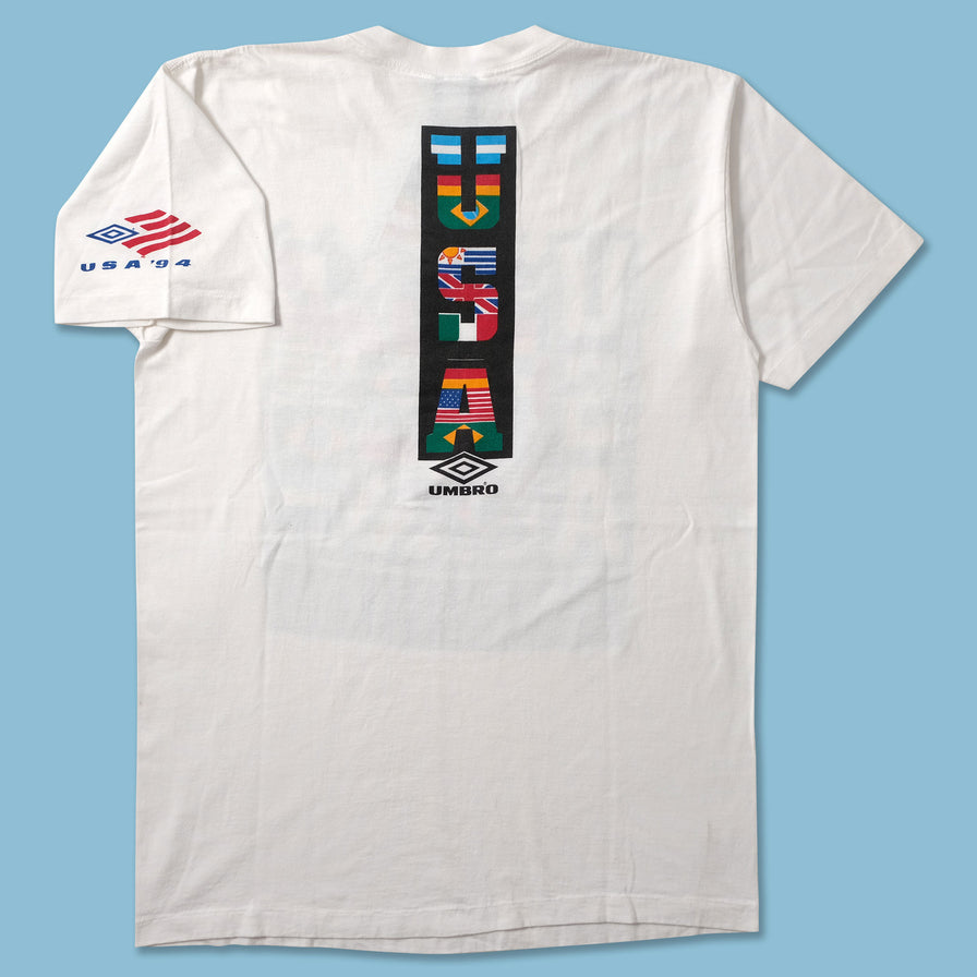 1994 Umbro World Cup USA T-Shirt Large - Double Double Vintage