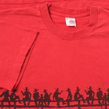 Vintage 1990 Cowboys T-Shirt Large 