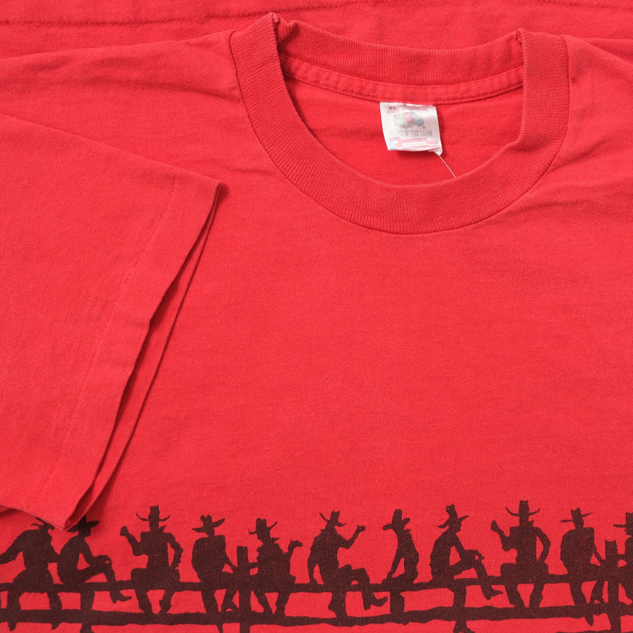 Vintage 1990 Cowboys T-Shirt Large 