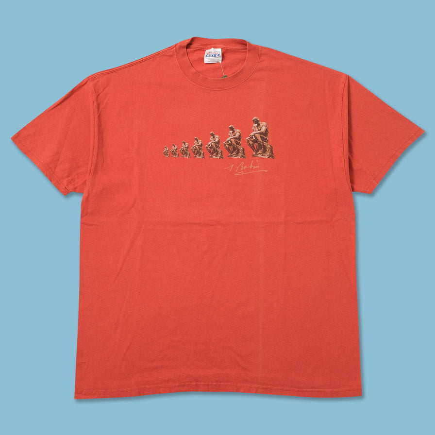 Vintage The Thinker Rodin T-Shirt XLarge 