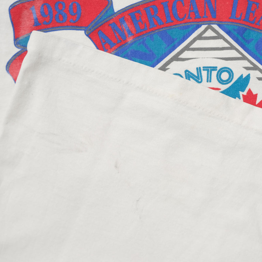 Vintage 1989 Toronto Blue Jays T-Shirt Small 