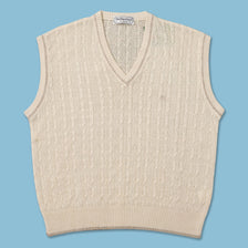 Vintage Burberry Knit Vest Medium 