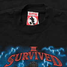 Vintage Disney The Hollywood Tower T-Shirt Medium 