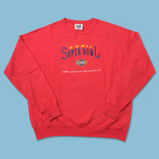 Vintage 1998 Super Bowl Sweater Large 