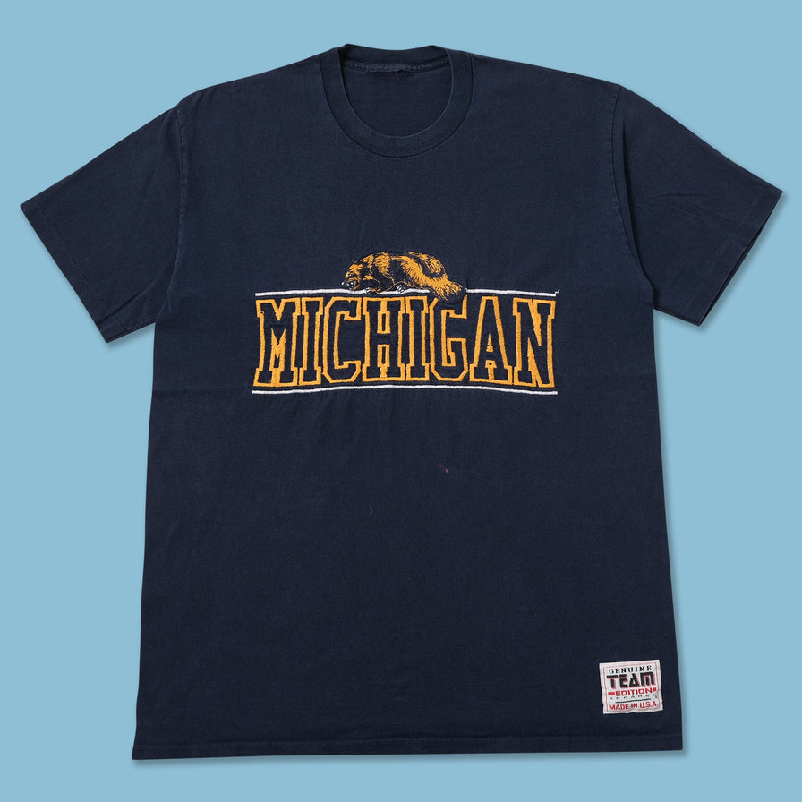 Vintage Michigan Wolverines T-Shirt Large 