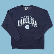 Vintage North Carolina Tar Heels Sweater Large 