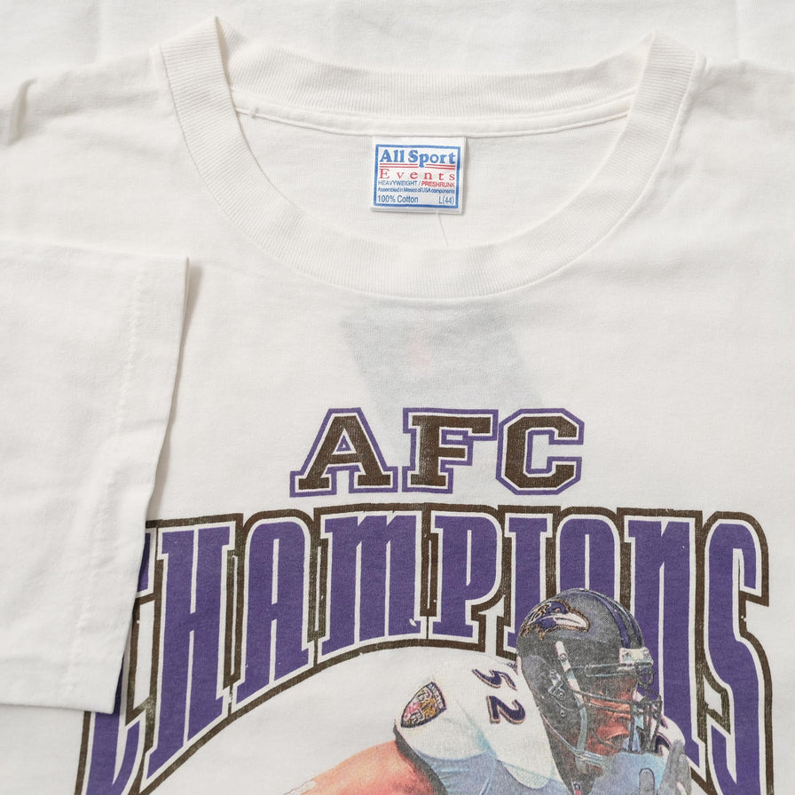 2001 Baltimore Ravens T-Shirt Large 