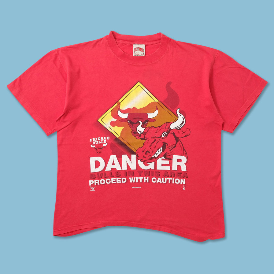 Women's Nutmeg Chicago Bulls T-Shirt Large 