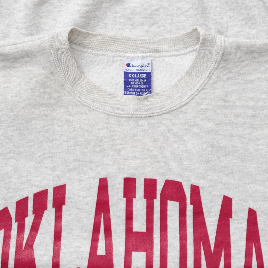 Vintage Champion Oklahoma Sweater XLarge 