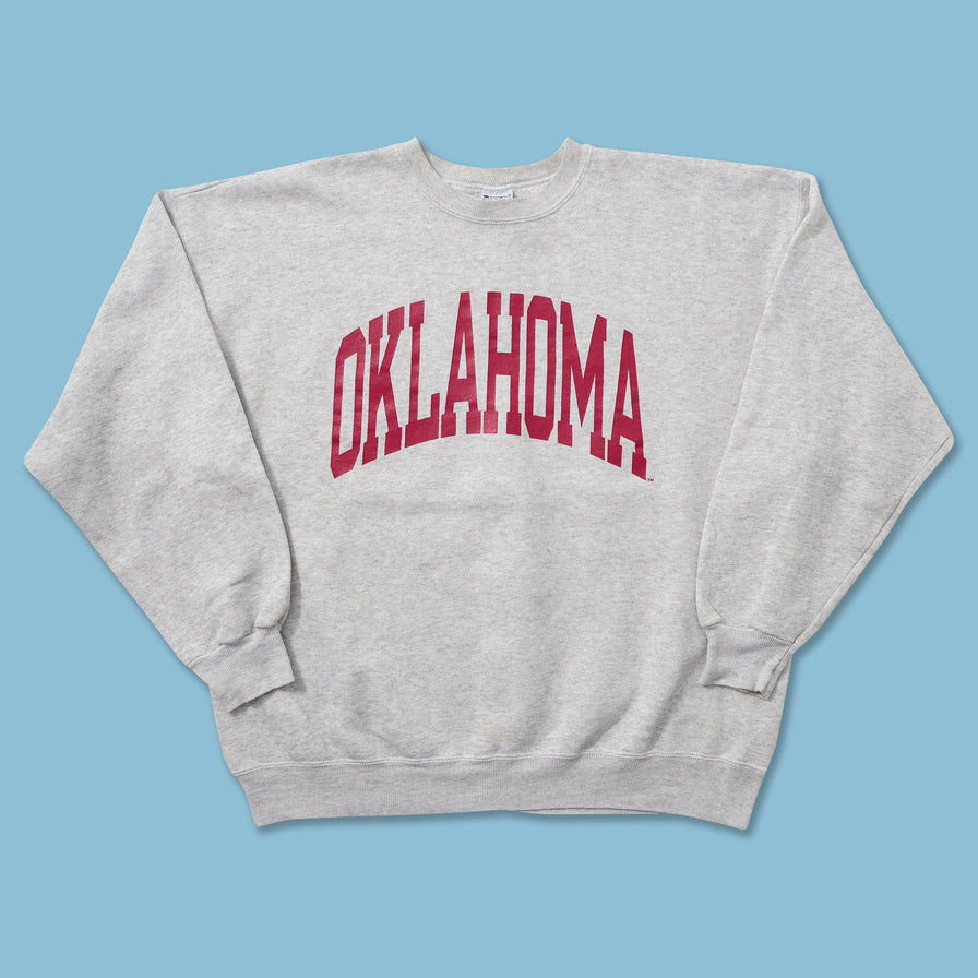 Vintage Champion Oklahoma Sweater XLarge 