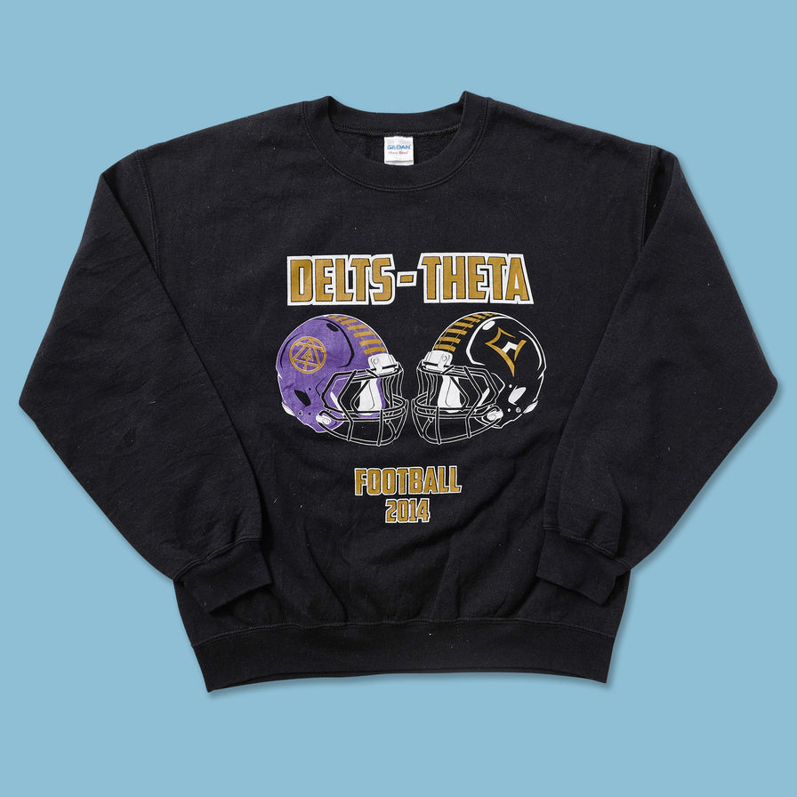 2014 Delts Theta Football Sweater Medium 