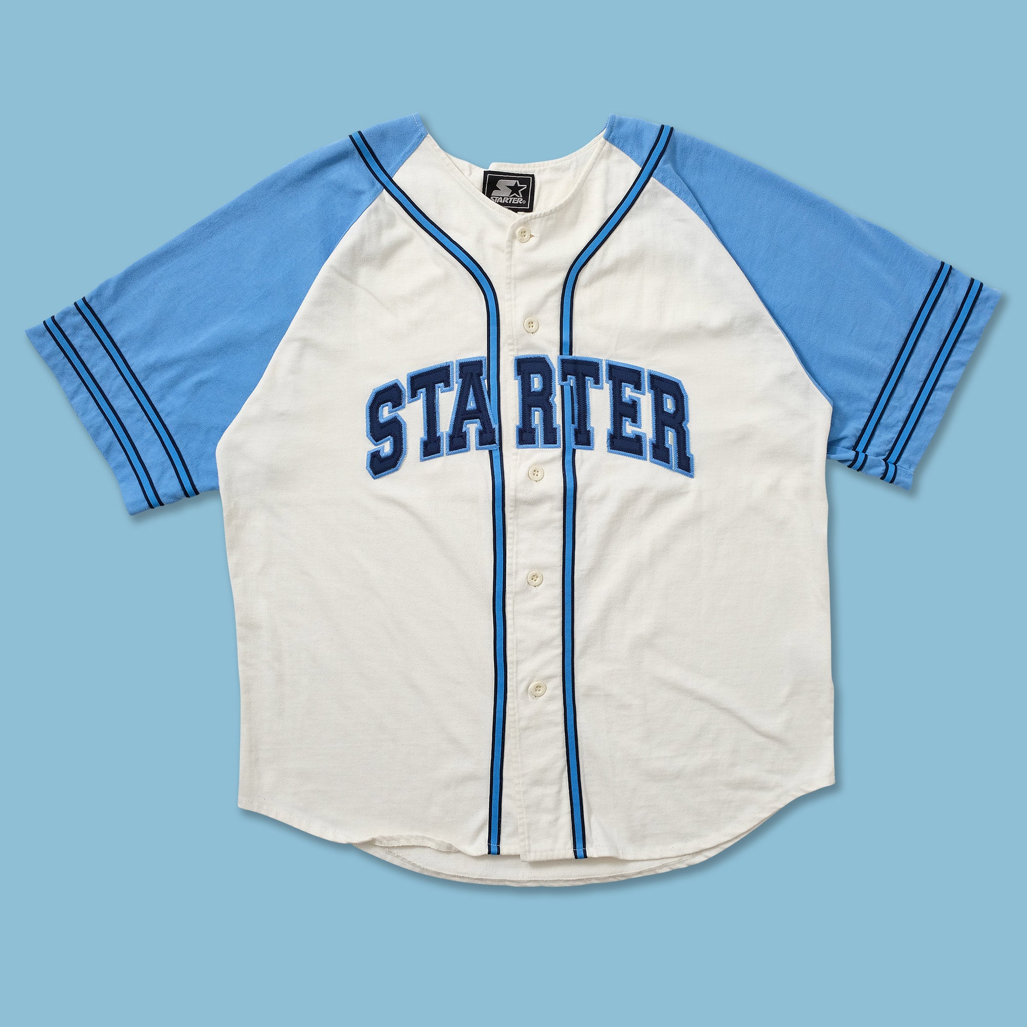 North Carolina Blue White Baseball Jersey Men's Nike Carolina Blue