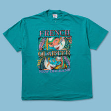 1990 French Quartier New Orleans T-Shirt Large 