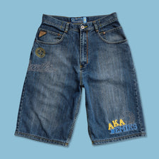 Y2K Akademiks Baggy Shorts W30 