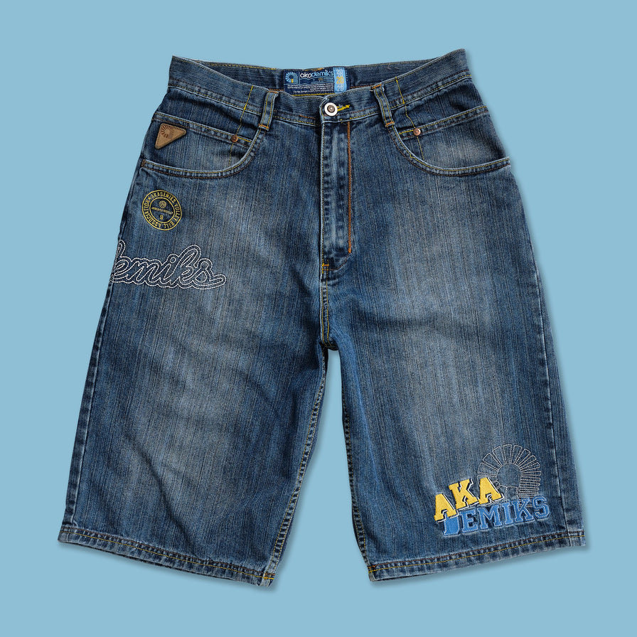 Y2K Akademiks Baggy Shorts W30 